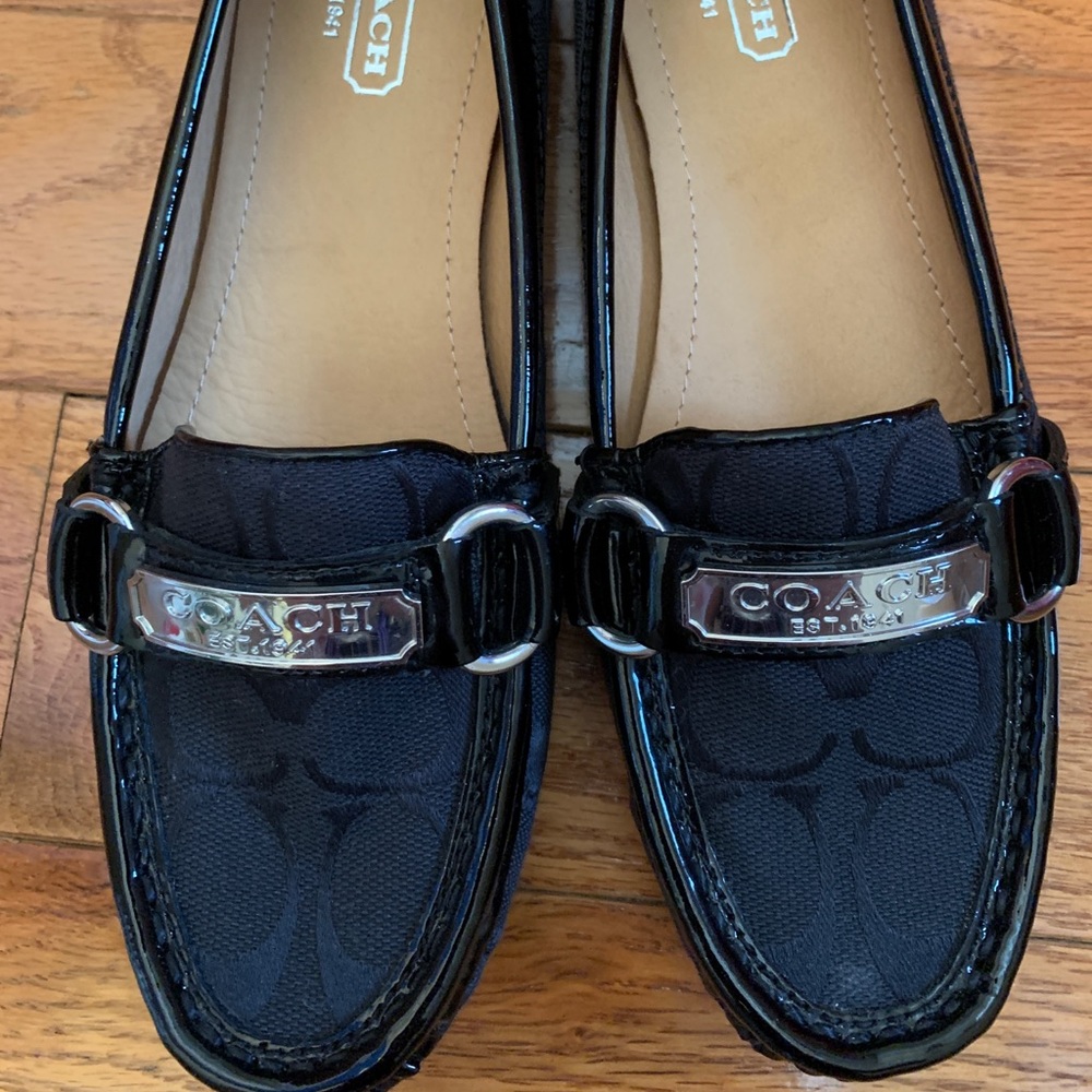 Coach monogram loafers